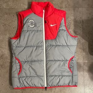 Nike Womens Ohio State Buckeyes Vest Womens Large